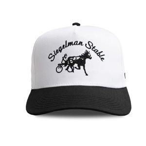 SIEGELMAN STABLE HAT - WHITE/BLACK 2023